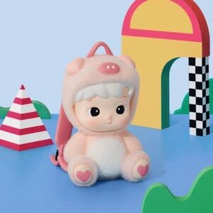 Popmart Hacipupu Rolling Time Machine Series Figure Piggy Traveler